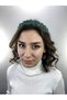 Florence Dark Green Henna and Bridal Tiara – Wedding & Henna & Wedding, Stylish Design, Women's Accessory – Magne - 2