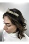 Transparent Gold Isabella Model Henna Crown – Special Design, Accessory, Quality Production, Eye-Catching Style – Ma