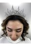 Silver Color Kavya Model Henna and Bridal Crown – Special Design, Accessory, Quality Production, Eye-Catching Style - 3