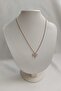 Dragonfly Figured Zircon Stone Gold Color Necklace - 3