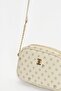 Beige Monogram Women's Shoulder Bag 05PO22Y1543 - 4