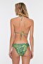 Abstract Patterned Triangle Covered Regular Low Waist Bikini Set Tbess22Bt0022 - 5
