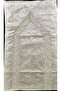 Prayer Rug Velvet Single Prayer Rug French Lace Cappuccino - 3