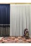 Natural Linen Pleatless Tulle Curtain