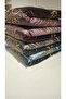 Prayer Rug Embroidered Silk Velvet Prayer Rug - 4