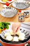 Vegetable Boiling Basket Original Stainless Steel Steaming Strainer Cooker Boiler Tray - 3