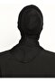 Black Ecardin Hijab Bonnet - Neck Collar - 2