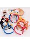 Adult Children's Crown Velvet Fluffy 3D Crown with Cute Disney Minnie Mouse Plush Toy - 3