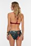 Floral Desenli Bağlamalı Düşük Bel Bikini Altı TBESS21BA0132 - 6