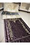 Prayer Rug Embroidered Silk Velvet Prayer Rug - 6