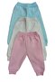 Pajama Bottoms Without Booties, Without Feet, Pack of 3 - 2