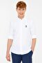 قميص Uzunkol Basic US Polo أبيض