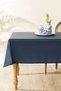 Raisa Polyester Tablecloth 180x270 Cm Dark Blue
