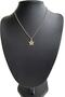 Star Figured Zircon Stone Gold Color Necklace