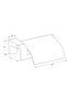 Lux Chrome Black Covered Toilet Paper Holder - 2