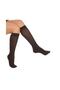 Women's 40 Den Medium Thick Knee-Length Boxed Mousse Trousers Socks - Black