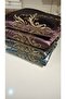 Prayer Rug Embroidered Silk Velvet Prayer Rug - 3