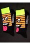 Illustrated Cartoon Character Cotton Socks