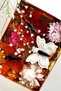 Set of 3 Decorative Spring Flowers with Scented White, Red, Orange Color Bathroom and Hand Soap - 3