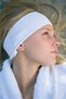 Hair Band Towel Cotton Skin Care Makeup Yoga Sports Sweatband |   White