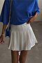 Mad Girls White Pleated Skirt Mg1385 - 2