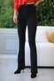 Tokyo Women's Black Non-Fading High Waist Lycra Slimming Spanish Jeans Trousers - 2