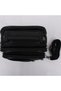Men's Hand and Shoulder Strap Bag with Compartment Leather Case Black - 5