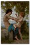 Young Girl Resists Cupid Eros 255 Piece Puzzle Jigsaw Puzzle Mdf (Wood)