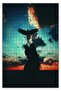 Women And Eagle In Freedom Sunset 255 Piece Puzzle Jigsaw Puzzle Mdf (wood)