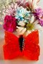 Set of 3 Decorative Spring Flowers with Scented White, Red, Orange Color Bathroom and Hand Soap - 4