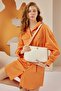 White Print Women's Shoulder Bag 05Po22Y1550