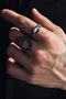 Adjustable Set of 2 Rings, Chain Wedding Ring and Snake Ring - 2