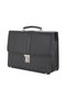 Men's Shoulder and Handbag with Lock Mechanism File Compatible Waterproof Exterior - 8