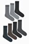 7-Piece Cotton Casual Classic Men's Socks