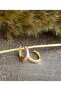 Pink - White Enamel Small Hoop Earrings 1 cm - 3