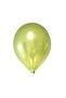 12 Inch Metallic Light Green Balloon 10 Pcs - 2