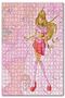 3.Season Winx Club Flower Illustrated 1000 Piece Puzzle Jigsaw Puzzle Mdf (wood)