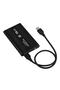 2.5 HDD Box Usb 3.0 Harddisk Box جسم معدني صندوق خارجي - أسود - 3