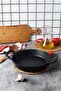 3 Piece Cast Granite Pan Set 18-20-22 Cm - 4