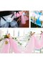 Red Colored 50 Meters Ball Crystal Tulle Fabric Width 3 Meters Engagement Bundle Tulle Suitcase Room Door Decoration - 6