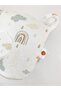 Ecru Patterned Pillow - 2