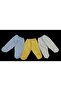Baby Bottom Pajamas with Footed Booties, Pack of 3