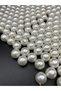 16mm Cream Color Plastic Pearl Beads, Bags and Jewelry Making Beads (100 Gr, ~43 Pieces) - 2