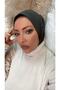 Women's Hijab Anthracite Snap-Fast Neck Collar Hijab Bonnet Model Scarf Shawl - 5