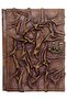 Natural Curved Leather Notebook