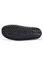 Men's Black Winter Indoor Slippers Slippers Shoes Puffi - M3 - 6