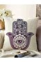 Fâtımâ'nın El Special Design Double Sided Digital Printed Modern Raschel Knitted Throw Pillow Cover
