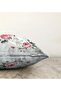 For You Floral Double Sided Digital Print Decorative Raschel Knitted Pillow Throw Pillow Cover - 3