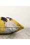 Dog with Yellow Background Digital Printed Modern Double Sided Raschel Knitted Pillow Throw Pillow Cover - 3