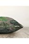 Double Sided Sack Backed Palm Leaves Special Design Raschel Knitted Pillow Throw Pillow Cover - 3